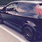 My Black Grande Punto Abarth