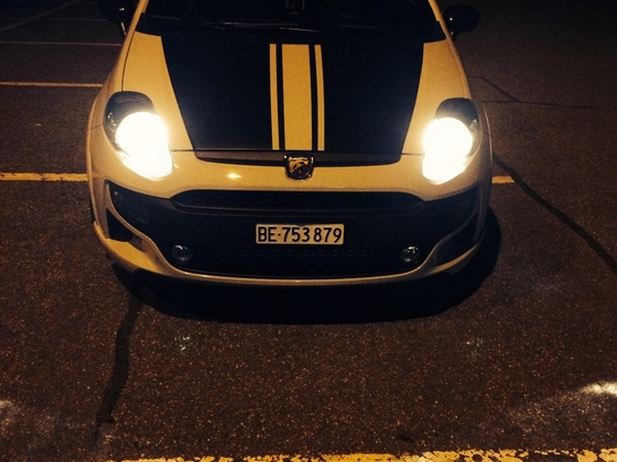 Abarth Punto Evo Supersport aus der Schweiz ;-)