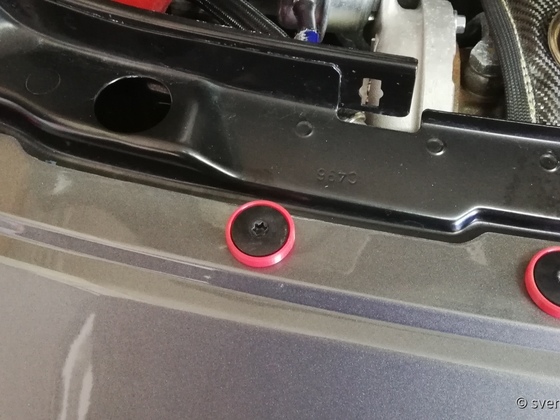 Frontstoßstangen U-Scheibe