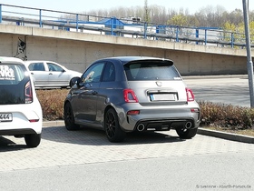 HRE 70mm Komplettabgasanlage fertig montiert