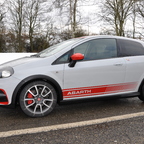 Abarth Grande Punto Supersport mit Winterfelgen