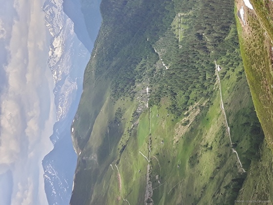 Blick vom Penser Joch