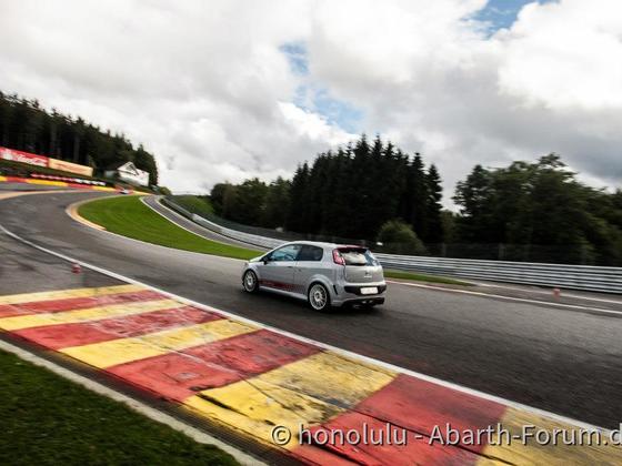 Spa Francorchamps Abarth Track Day