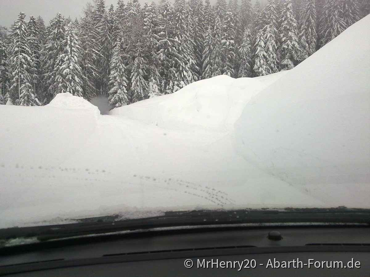 Schneetreiben