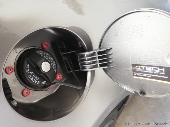 Tankstutzen U-Scheiben