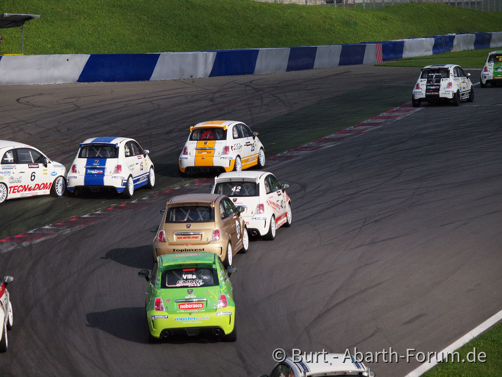 Trofeo Abarth 500, Red Bull Ring 5.8.2012
