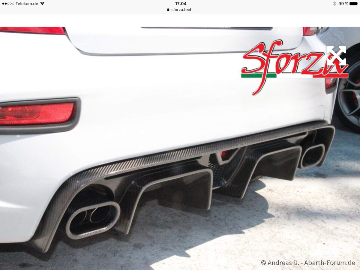 Auspuffblende Record Monza