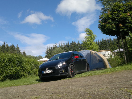 Am Vortag zum Tuning Treffen in St Vith