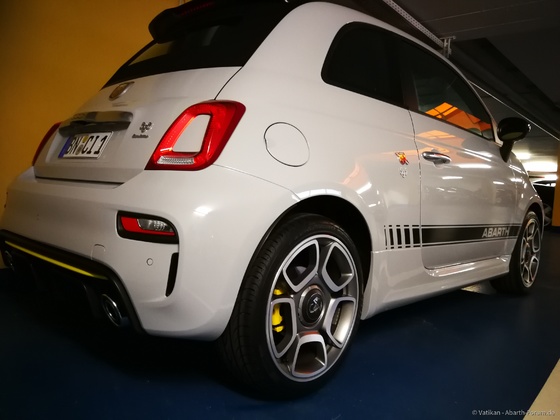 Jetzt in gelb foliert