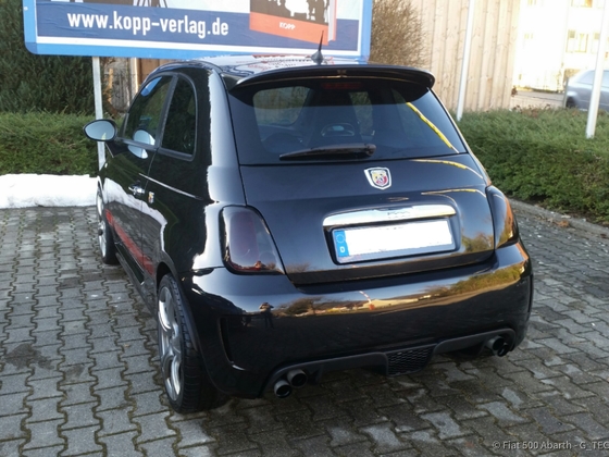 Mein Fiat 500 Abarth