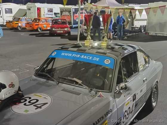 Nürburgring Classic 2023, Klassensieg und Lohn der Angst, wieder zwei Pokale mehr im Regal