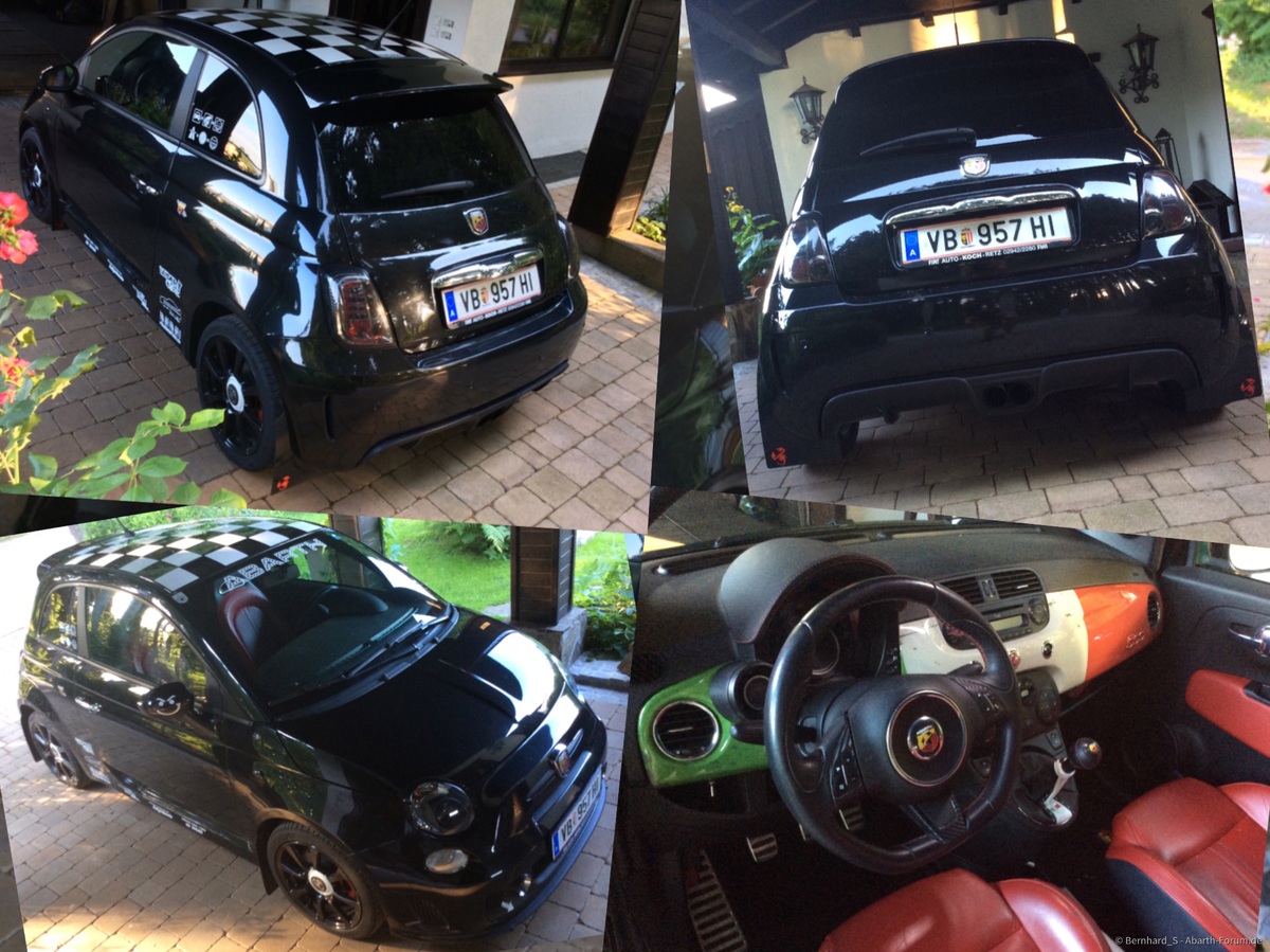 Vöcklabrucker Abarth 500 hat sich ein bisschen verändert...