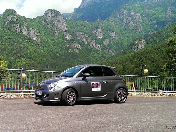 Auf der Heimfahrt von Bassano del Grappa