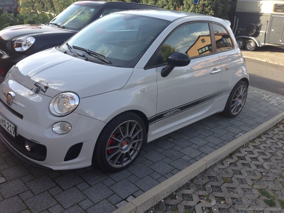 mein Neuer 500 abarth RS-EVO