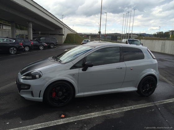 Abarth Punto Evo Supersport aus der Schweiz ;-)