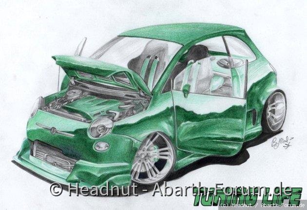 Abarth 500 \"Green Art\"