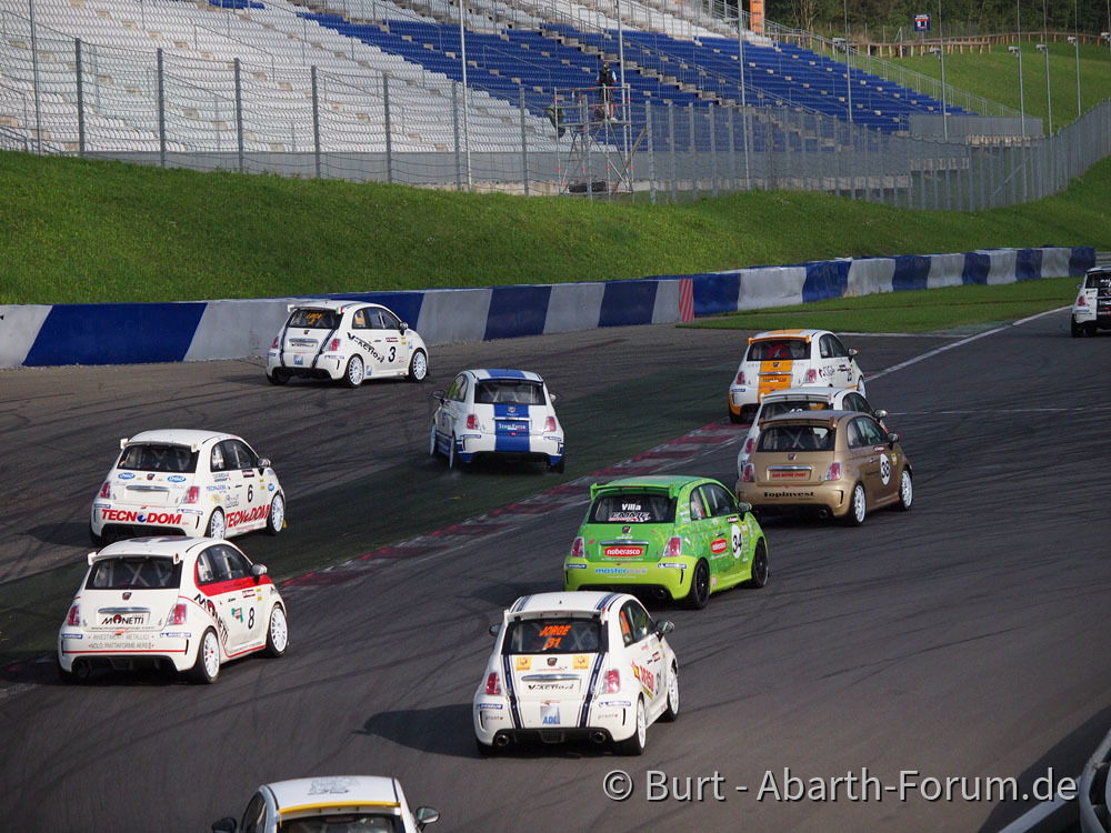 Trofeo Abarth 500, Red Bull Ring 5.8.2012