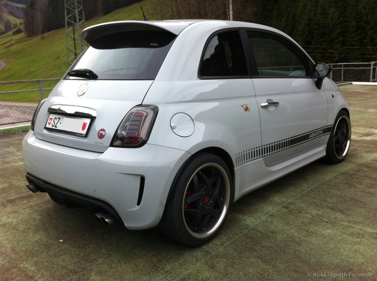 Abarth hinten