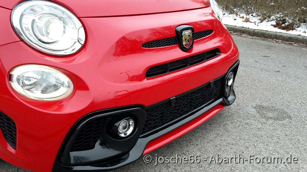 Lackierarbeiten Front, Februar 2018