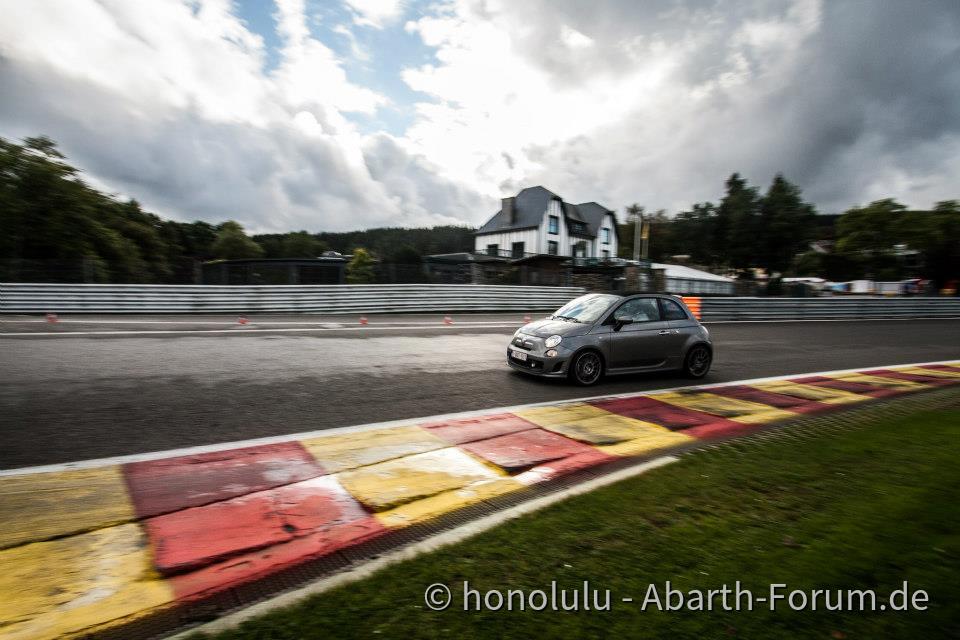 Spa Francorchamps Abarth Track Day