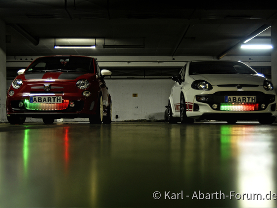 und abends mit beleuchtung