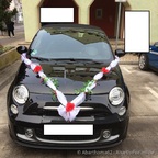 Abarth 595 als Hochzeitsauto