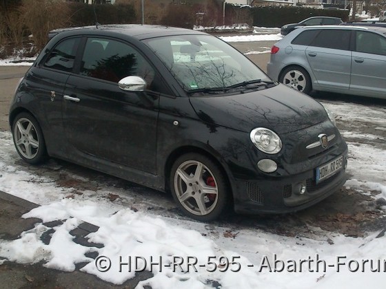 Abarth`s im Winter ...