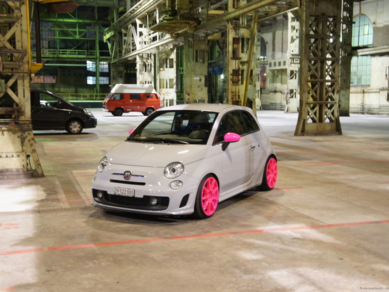 500 Abarth Pink Panther